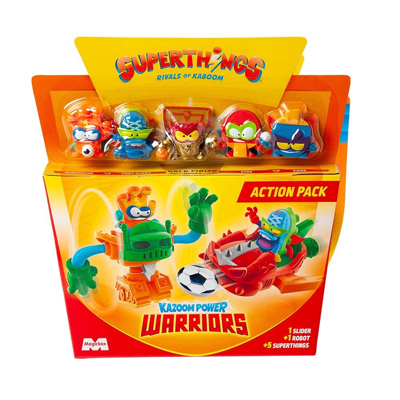 SuperThings Kazoom Power Warriors Action Pack Hoops