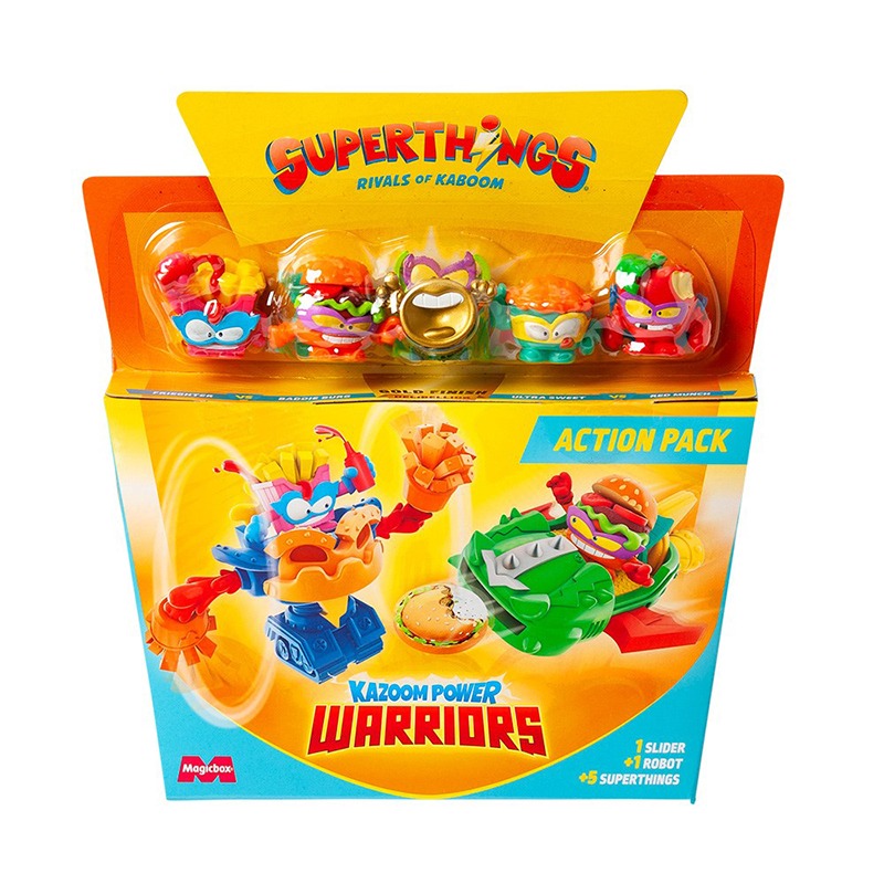 SuperThings Kazoom Power Warriors Action Pack Decibellior