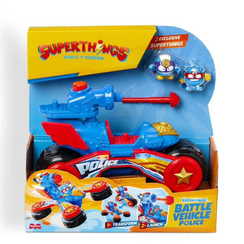 SuperThings Kazoom Power Battle Vehicle Police
