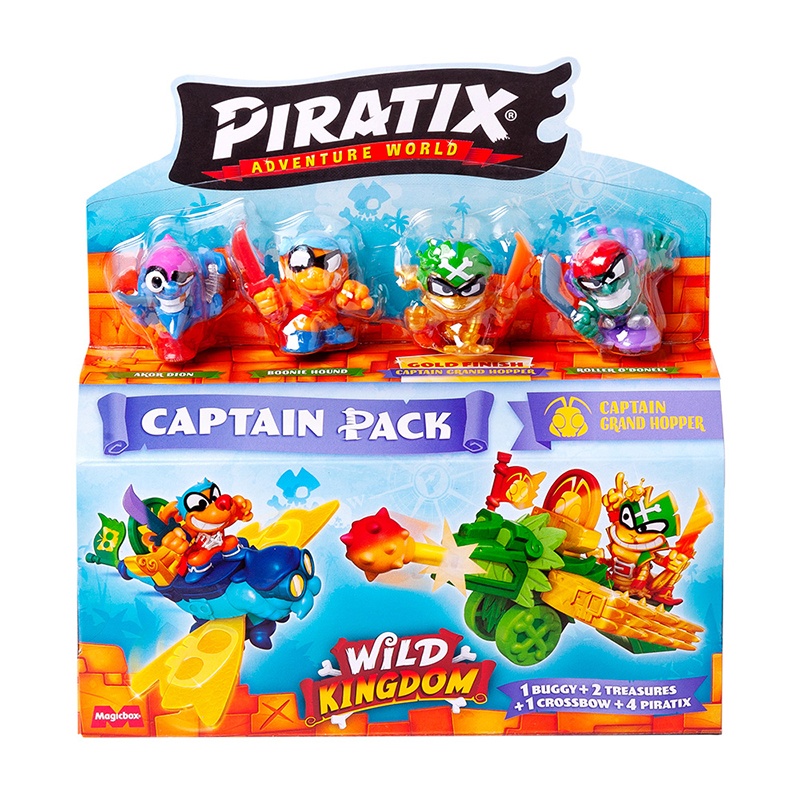 Piratix Wild Kingdom Pack Captain Grand Hopper