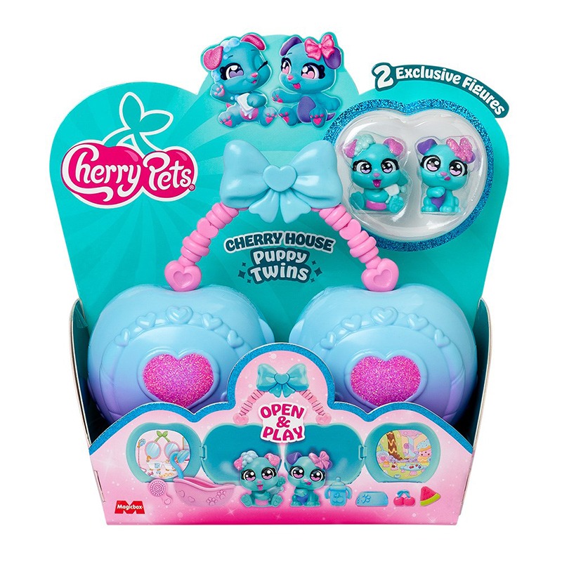 Cherry Pets Cherry House Puppy Twins Azuis