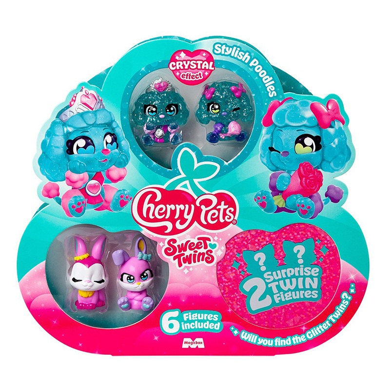 Cherry Pets Sweet Twins Multipack Stylish Poodles