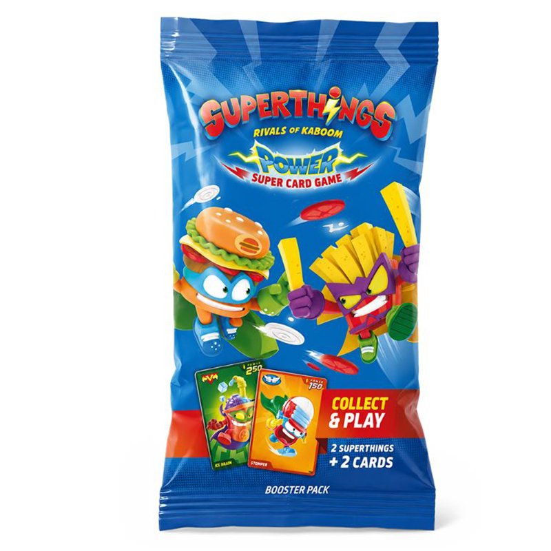 SuperThings Booster Pack 2 Figuras e 2 Cartas