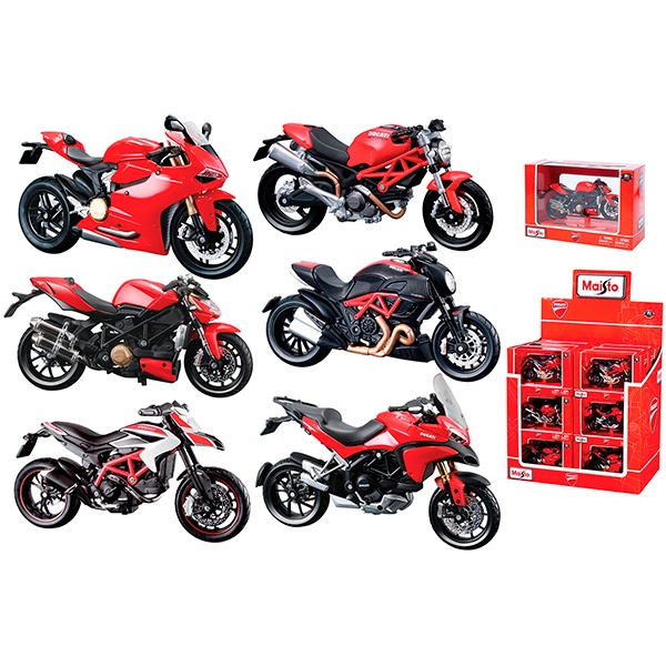 Moto Ducati 1:18 - Imagem 1