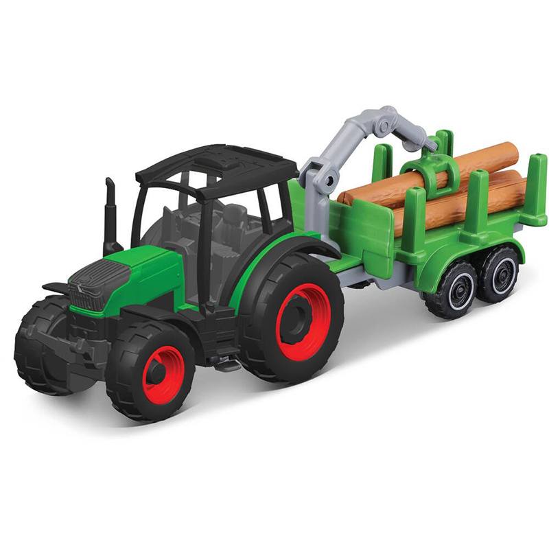 Mini Tractor con Remolque 1:72 - Imagen 1