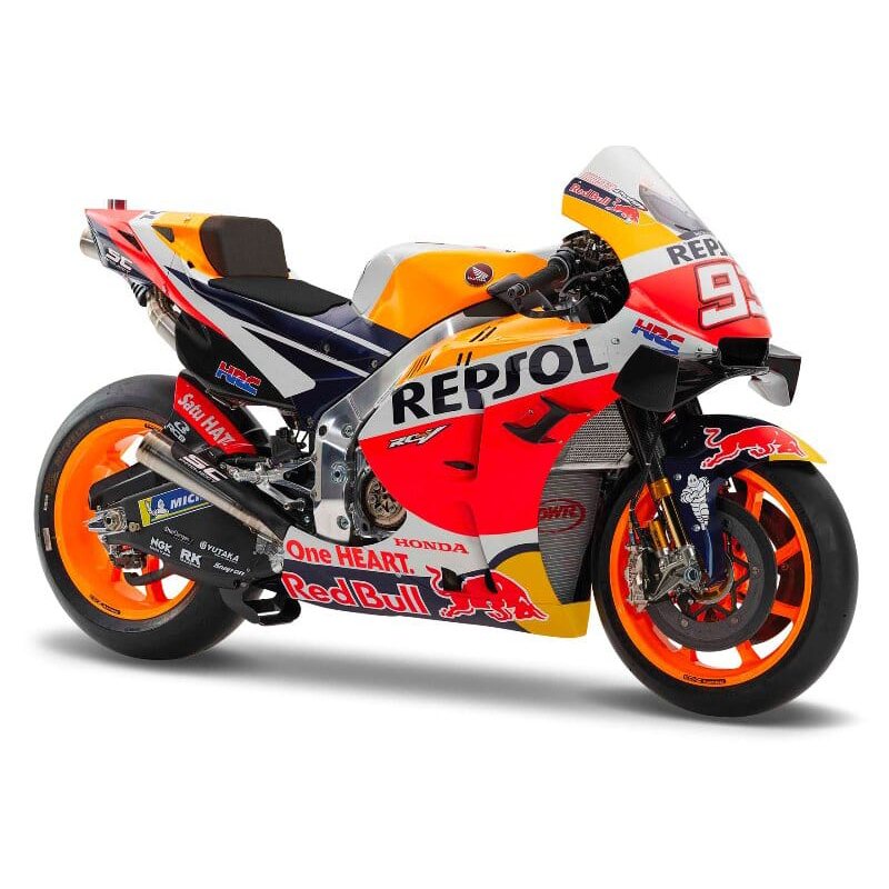 Maisto Moto a Escala Honda RC 213V Moto GP Marc Marquez 1:18 - Imagen 1