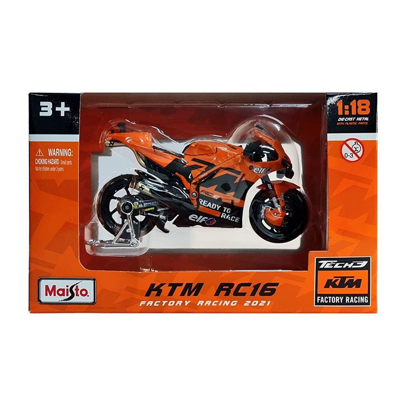 Maisto Moto a Escala KTM RC16 1:18 - Imatge 1