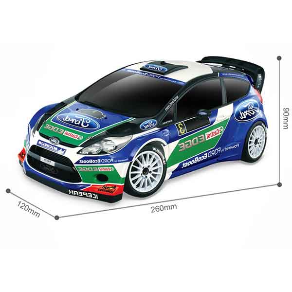 Coche RC Ford Fiesta WRC 1:16 - Imagen 1