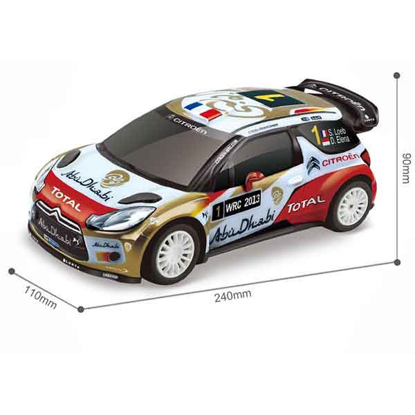 Coche RC Citroen DS3 WRC 1:16 - Imagen 3