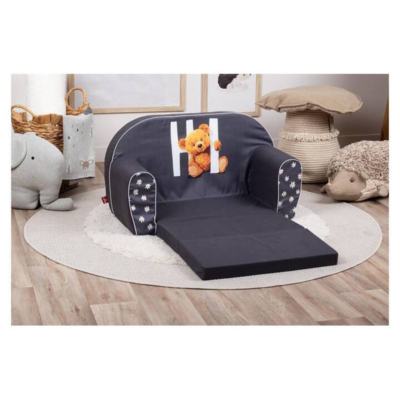 Sofá espuma dupla infantil - Urso - Imagem 2