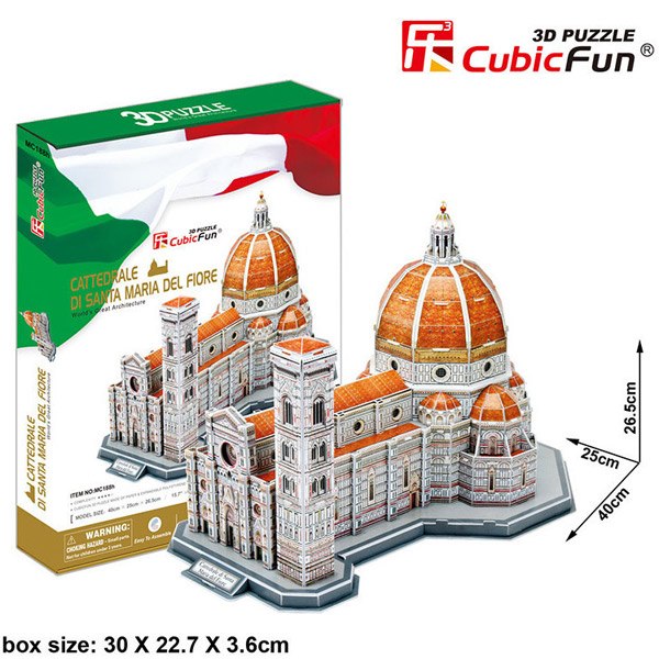 Puzzle 3D Catedral Santa Maria del Fiore 123p - Imagen 1