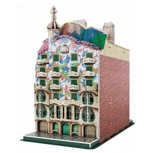 Puzzle 3D 68p Casa Batlló Barcelona - Imatge 1