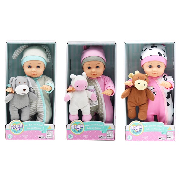 Bebé com Mascote Dream Collection (vários modelos)