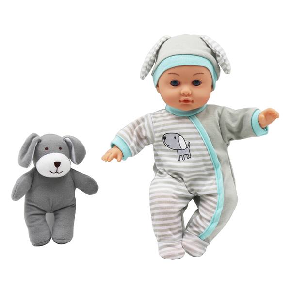 Muñeca Bebé con Mascota 30cm - Imatge 2