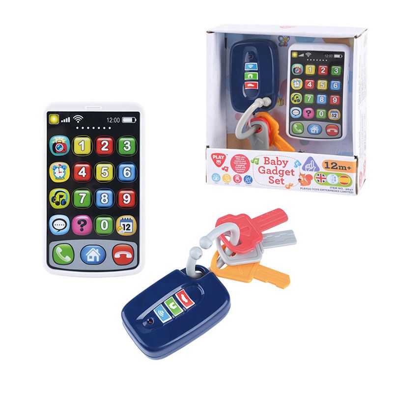 Conjunto Teléfono y Llaves Playgo