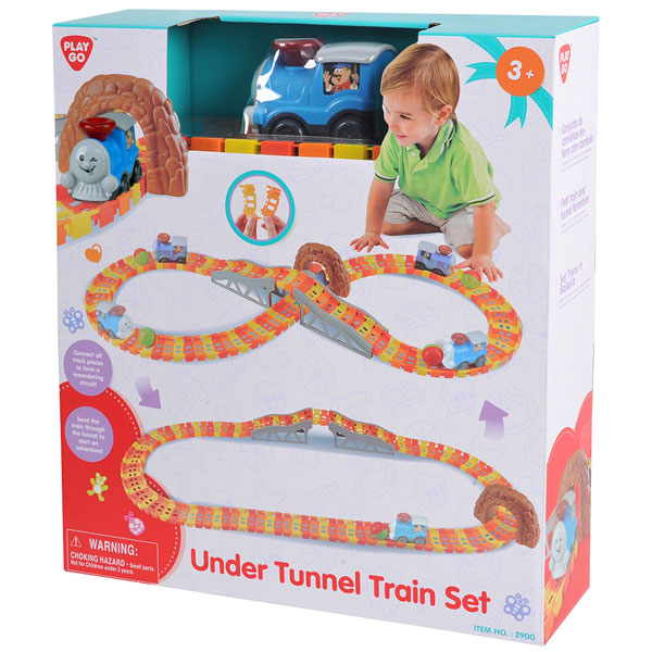 Tren con Vias y Tunel Playgo - Imatge 1