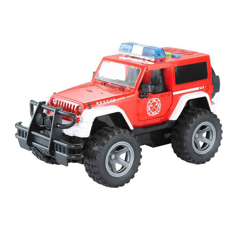 Coche Rescate Todoterreno Luz y Sonido 1:16