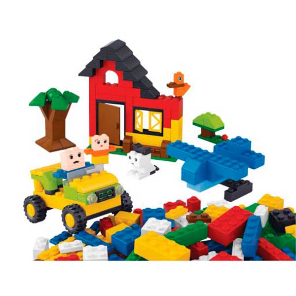 Caixa Construção Kiddy Bricks 415p - Imagem 1