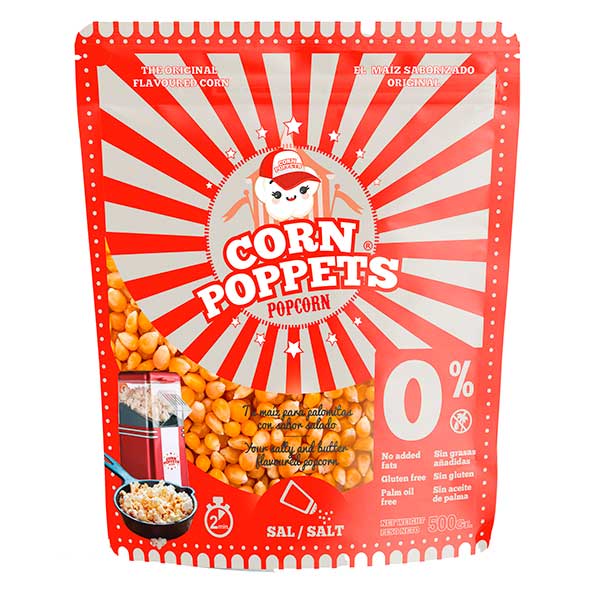 Bossa Crispetes 500gr Corn Poppets - Imatge 1