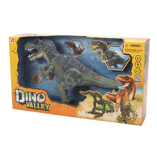 Dinosaurio T-Rex Interactivo Luces y Sonidos 40cm - Imatge 2