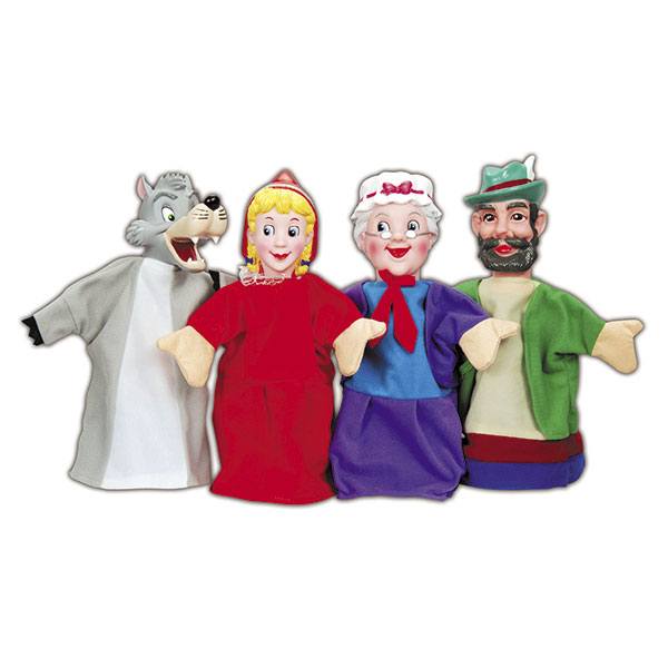 Teatro Caperucita con 4 Marionetas - Imagen 1