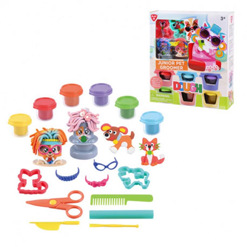 Plasticina Cabeleireiro de Animais Playgo
