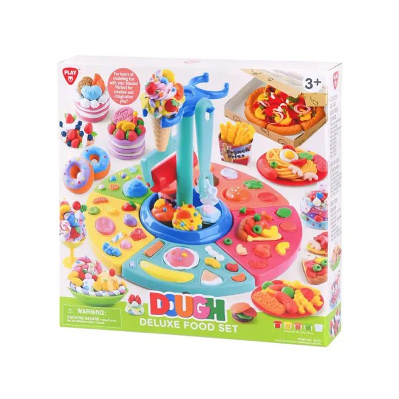 Plastilina Conjunto de Comida Deluxe Playgo