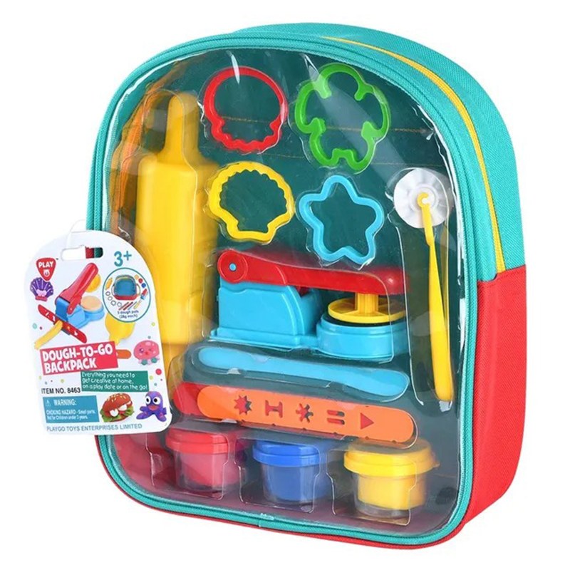 Massa de Modelar Mochila com Acessórios Playgo