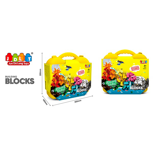 Maletín Creativo de Construcción 600p - Imagen 1