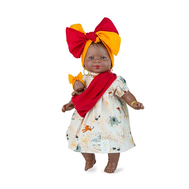 Boneca Kenia Selva 45cm em Saco