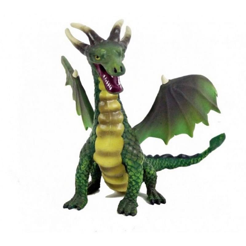 Figura Dragão Verde 13cm