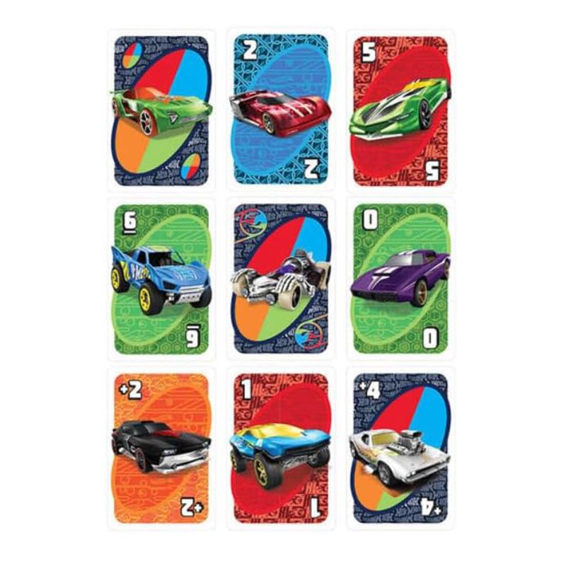 UNO Hot Wheels Juego de cartas - Imagen 2