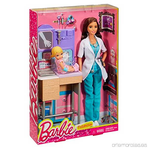 Muñeca Barbie Quiero Ser Pediatra - Imagen 1