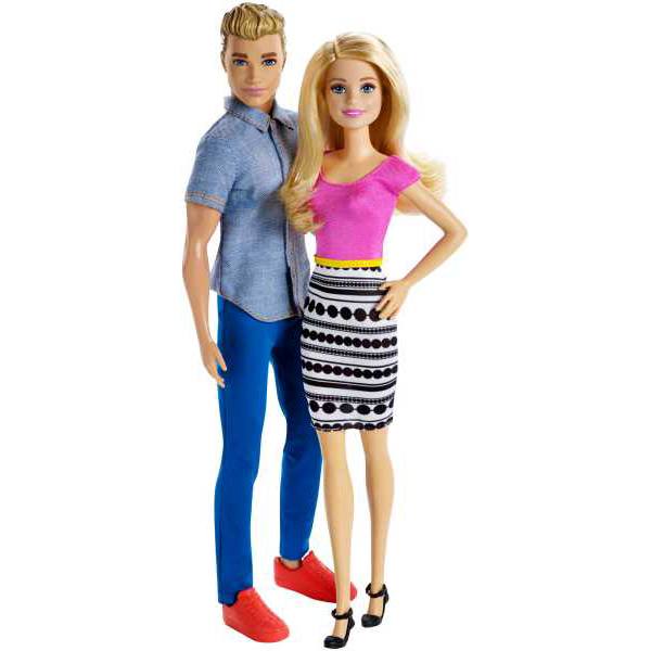 Barbie y Ken Pack 2 Figuras - Imagem 1