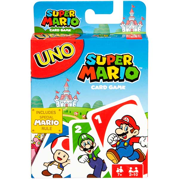 Super Mario Bros Jogo de cartas UNO - Imagem 1
