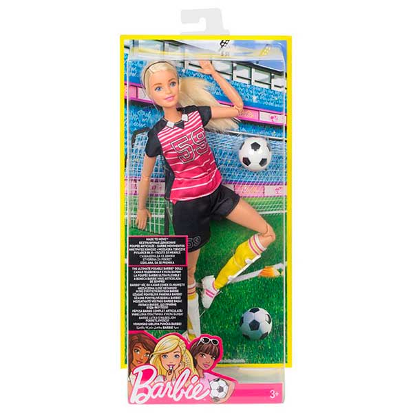 Muñeca Barbie Futbolista Movimientos sin Limites Articulada - Imatge 1