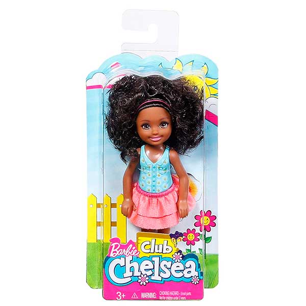 Muñeca Chelsea Barbie Negrita Faldilla - Imagen 1
