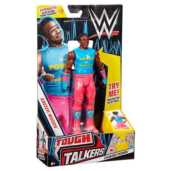 WWE Figura Xavier Woods Talkers 15cm - Imagem 1