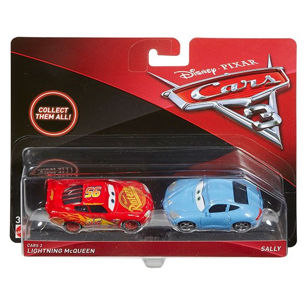 Pack 2 Coches McQueen & Sally Cars 3 - Imagen 1