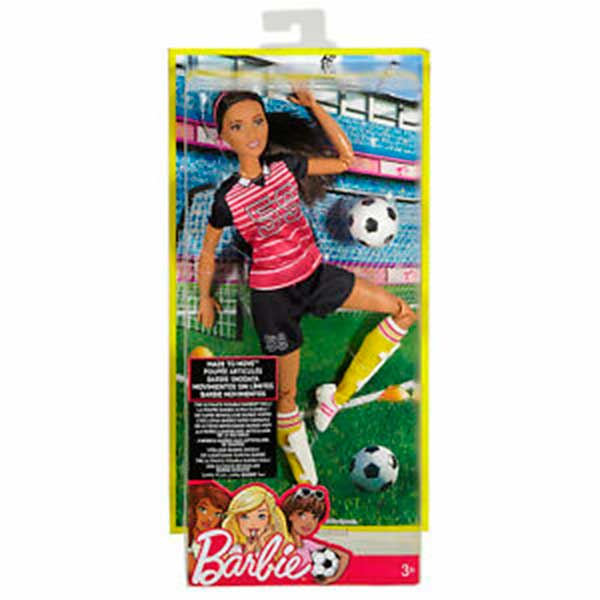 Barbie Futbol Morena Movimientos - Imagen 2