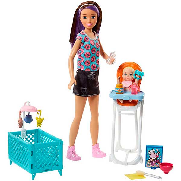 Barbie Skipper Babysitter amb Trona #1 - Imatge 1