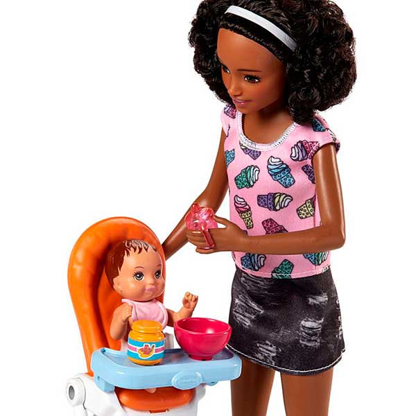 Barbie Skipper Babysitter con Trona #2 - Imagen 1