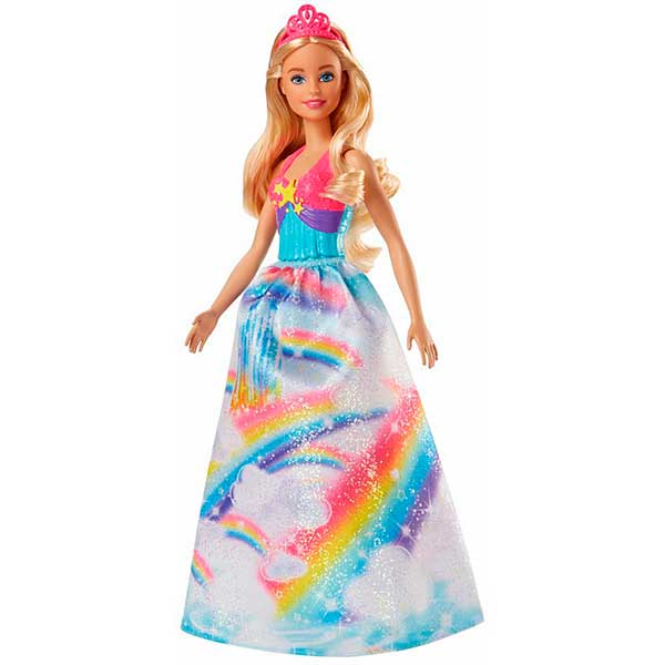 Princesa Barbie Corpiño Arco Iris - Imagen 1