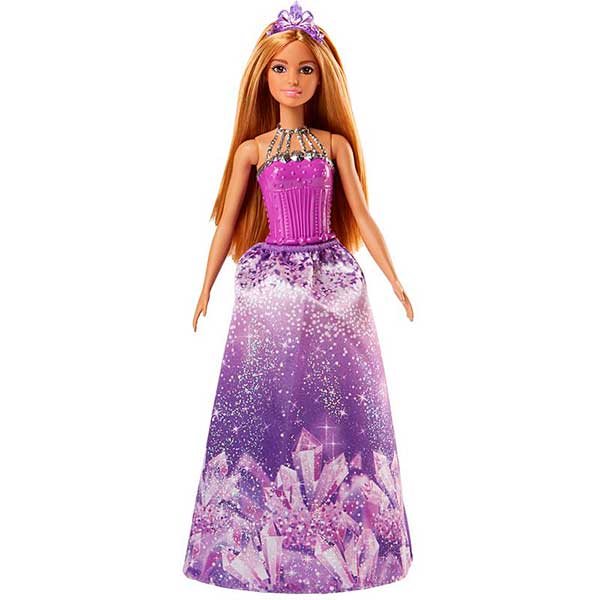 Princesa Barbie Corpiño Morado - Imagen 1