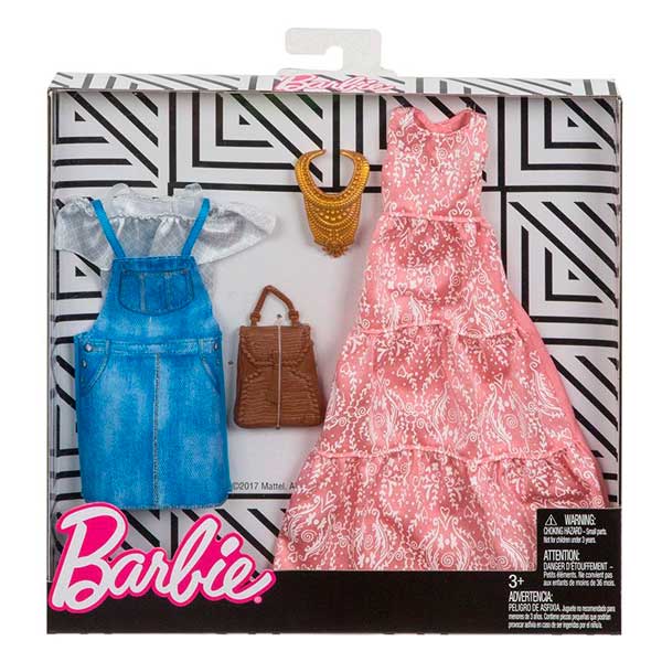 Pack 2 Modas Barbie Rosa - Imagen 1