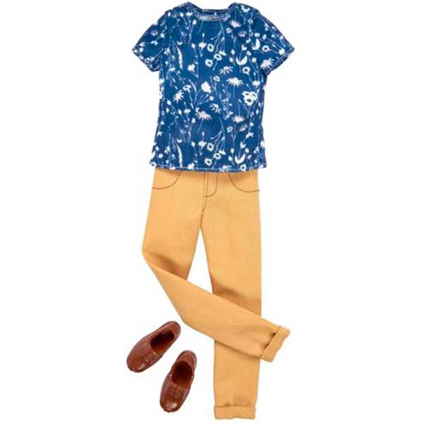 Moda Ken Camiseta Azul y Pantalones - Imagen 1