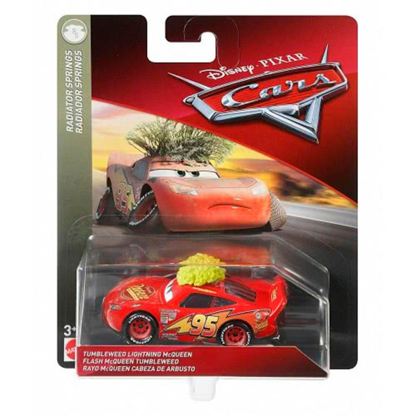 Disney Cars Coche Tumbleweed Lightning McQueen 1:55 - Imagen 1