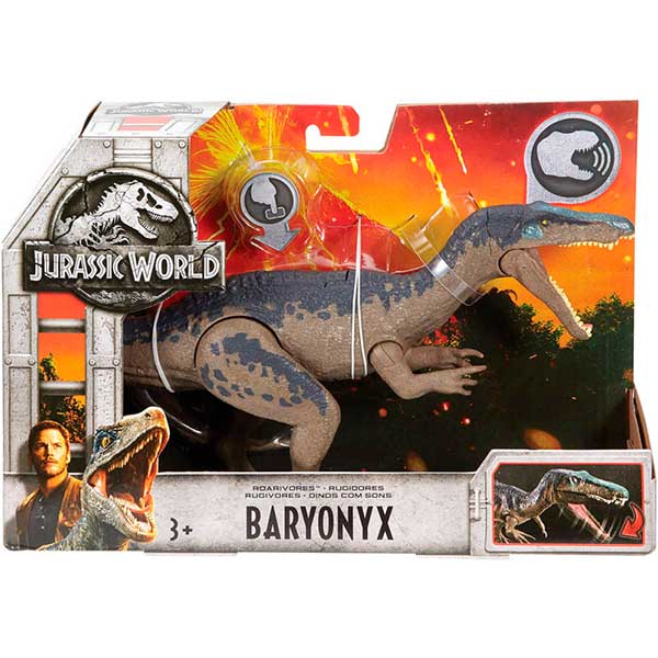Dinosaurio Baryonyx Sonidos Jurassic World 15cm - Imagen 1