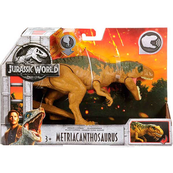 Dinosaurio Metriacanth Sonidos Jurassic Wolrd 15cm - Imatge 1