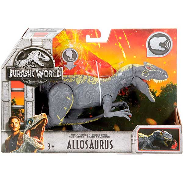 Dinosaurio Allosaurus Sonidos Jurassic World 15cm - Imatge 1